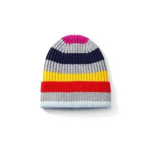 Striped Beanie - La Ligne x Target Gray/Purple/Navy One Size
